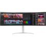 LG UltraWide 49WQ95C-W 49″ Dual QHD HDR 144 Hz Curved Monitor
