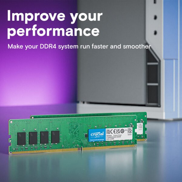 Crucial 8GB 3200MHz CL22 DDR4 RAM - Image 4